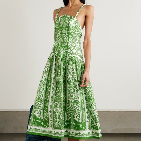 FARM Rio floral-print midi dress - Picture 1 of 13